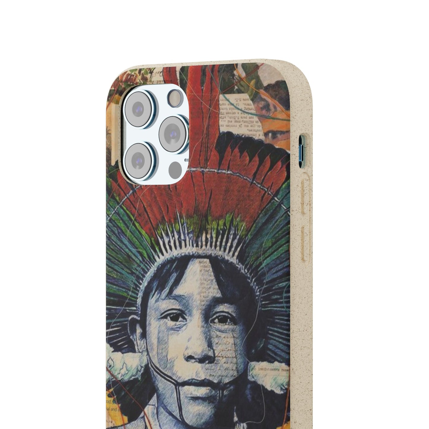Fundas Biodegradables – collage de la Amazonía | Funda Ecológica para iPhone y Samsung