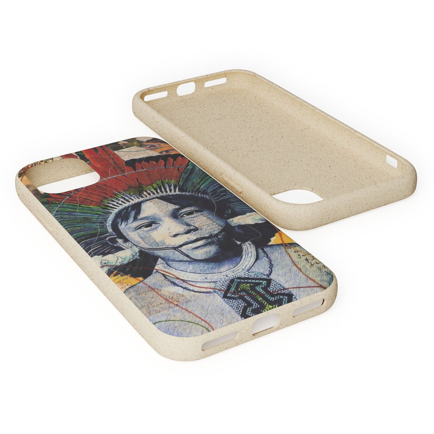 Fundas Biodegradables – collage de la Amazonía | Funda Ecológica para iPhone y Samsung