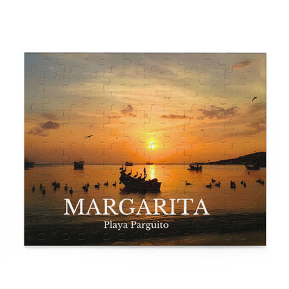 🧩 Rompecabezas Playa Parguito, Isla de Margarita | Fotografía Original – Venezuela Caribe (120, 252 o 500 Piezas)