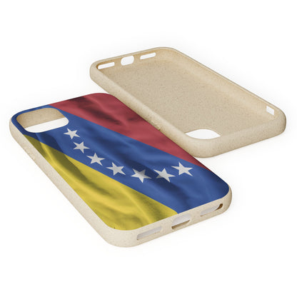 Funda Biodegradable | Bandera de Venezuela – 7 Estrellas | iPhone y Samsung