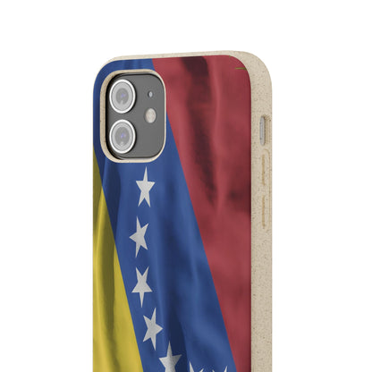 Funda Biodegradable | Bandera de Venezuela – 7 Estrellas | iPhone y Samsung