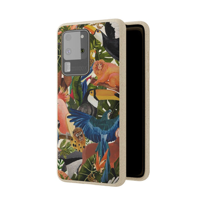 Funda Biodegradable | Pintura Aves de la Amazonía | iPhone y Samsung