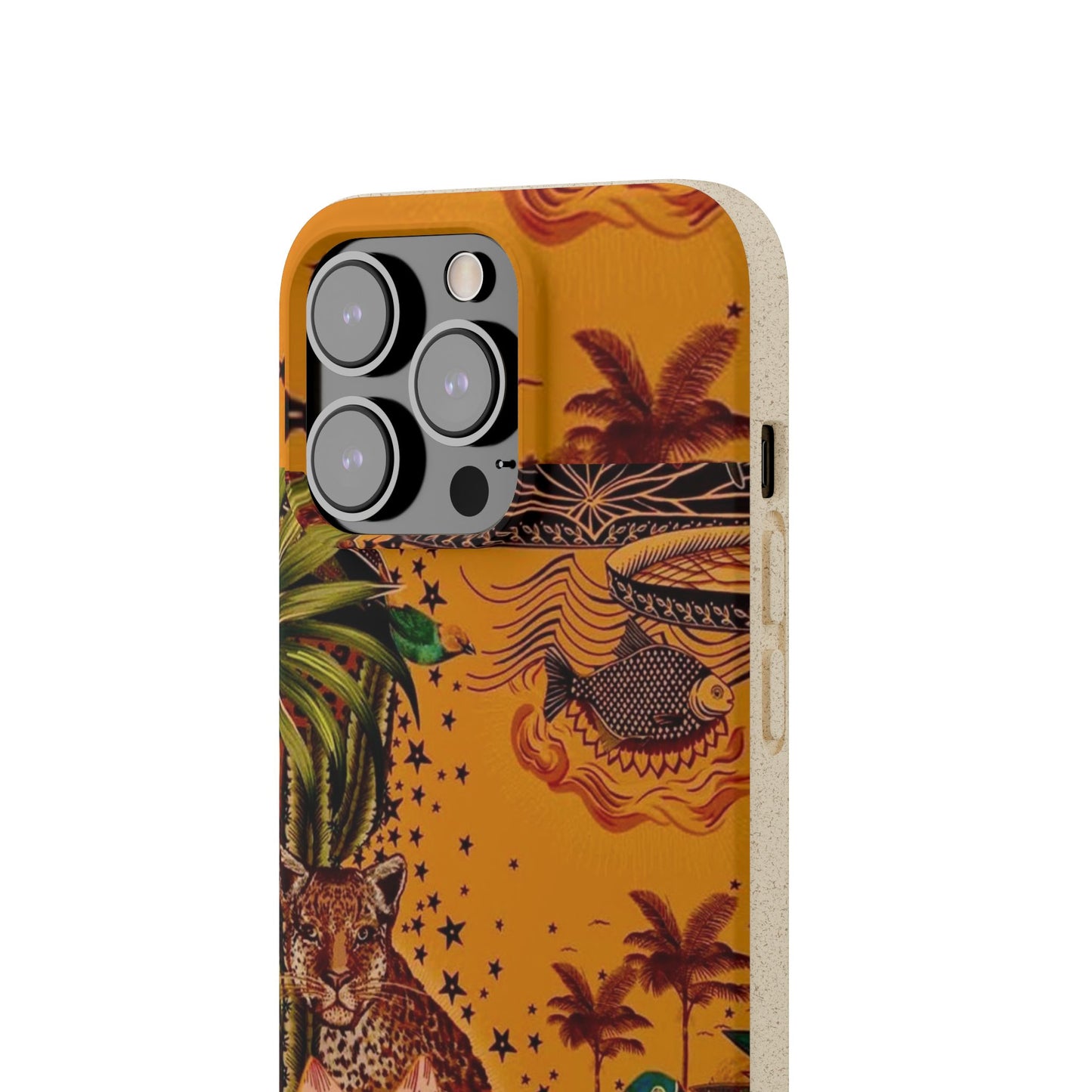 🌿 Fundas Biodegradables – Pintura de la Amazonía | Funda Ecológica para iPhone y Samsung