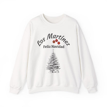 Sudadera Navideña Personalizada — Con tu mensaje y nombre