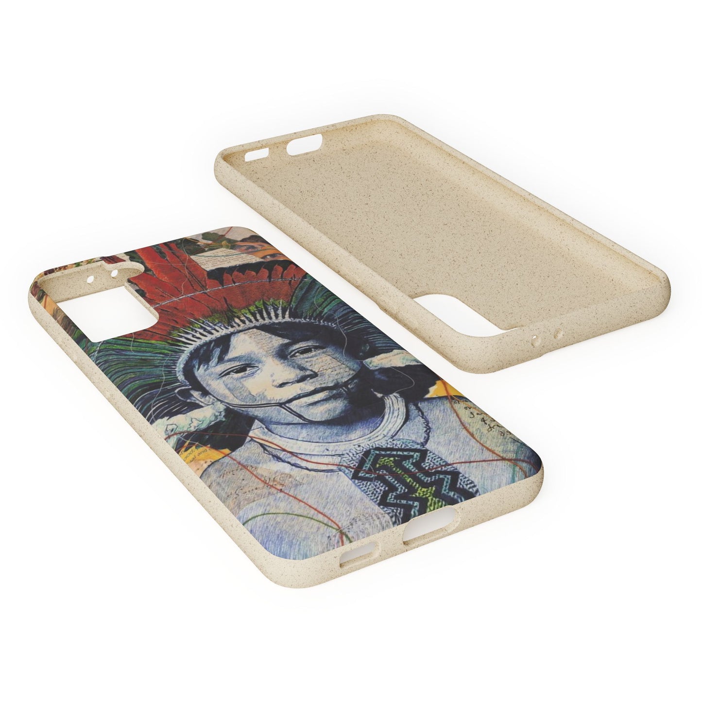 Fundas Biodegradables – collage de la Amazonía | Funda Ecológica para iPhone y Samsung