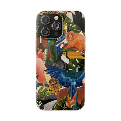 Funda Biodegradable | Pintura Aves de la Amazonía | iPhone y Samsung
