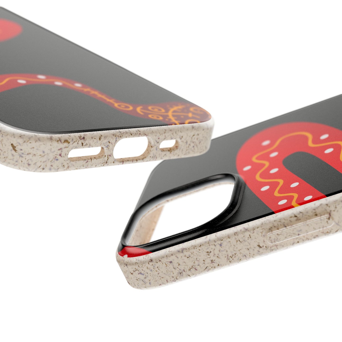 Funda de móvil biodegradable - Wiyu - "La serpiente emplumada" – Serie Amazonía