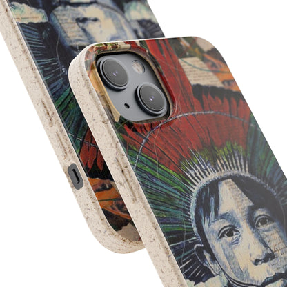Fundas Biodegradables – collage de la Amazonía | Funda Ecológica para iPhone y Samsung