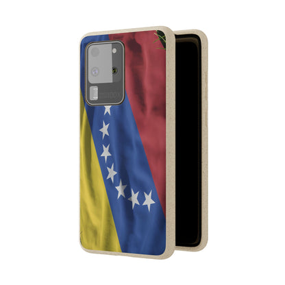 Funda Biodegradable | Bandera de Venezuela – 7 Estrellas | iPhone y Samsung