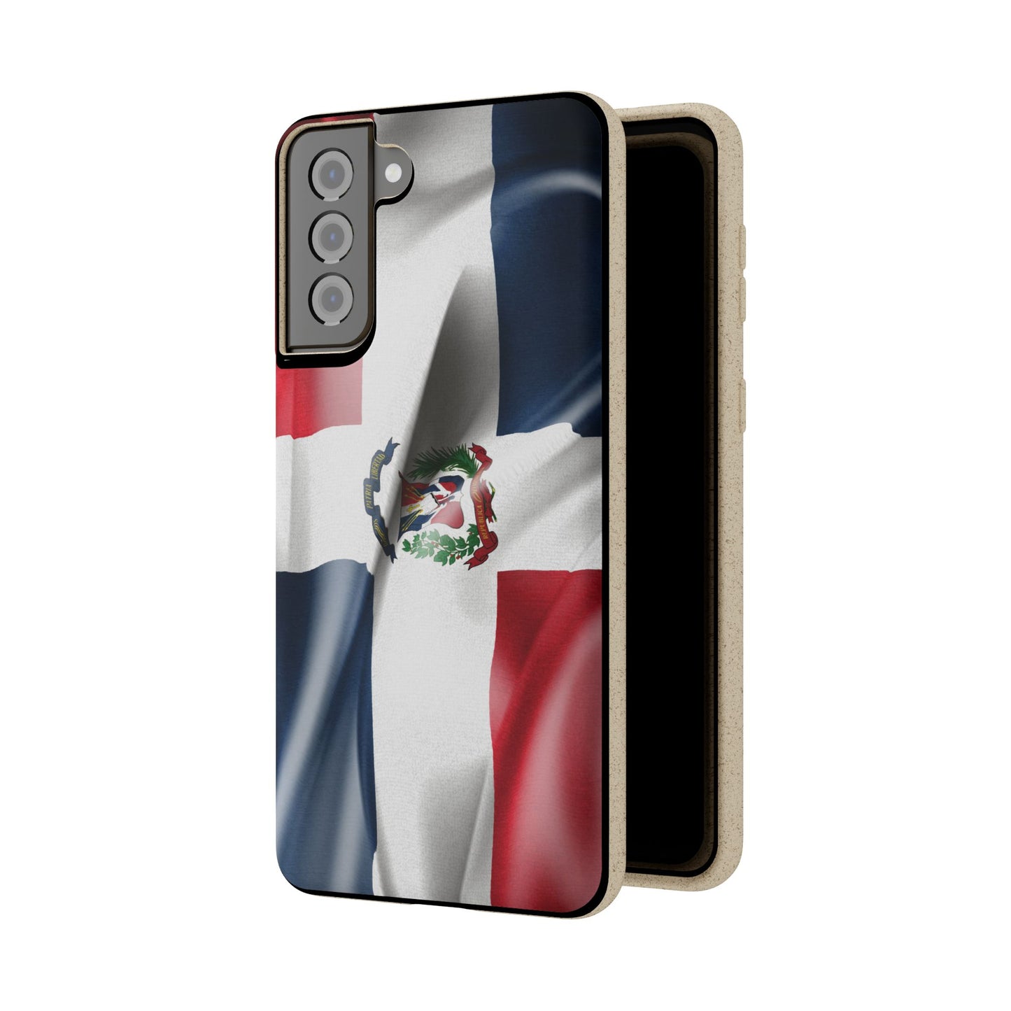 Funda Biodegradable | Bandera República Dominicana 🇩🇴 | iPhone y Samsung