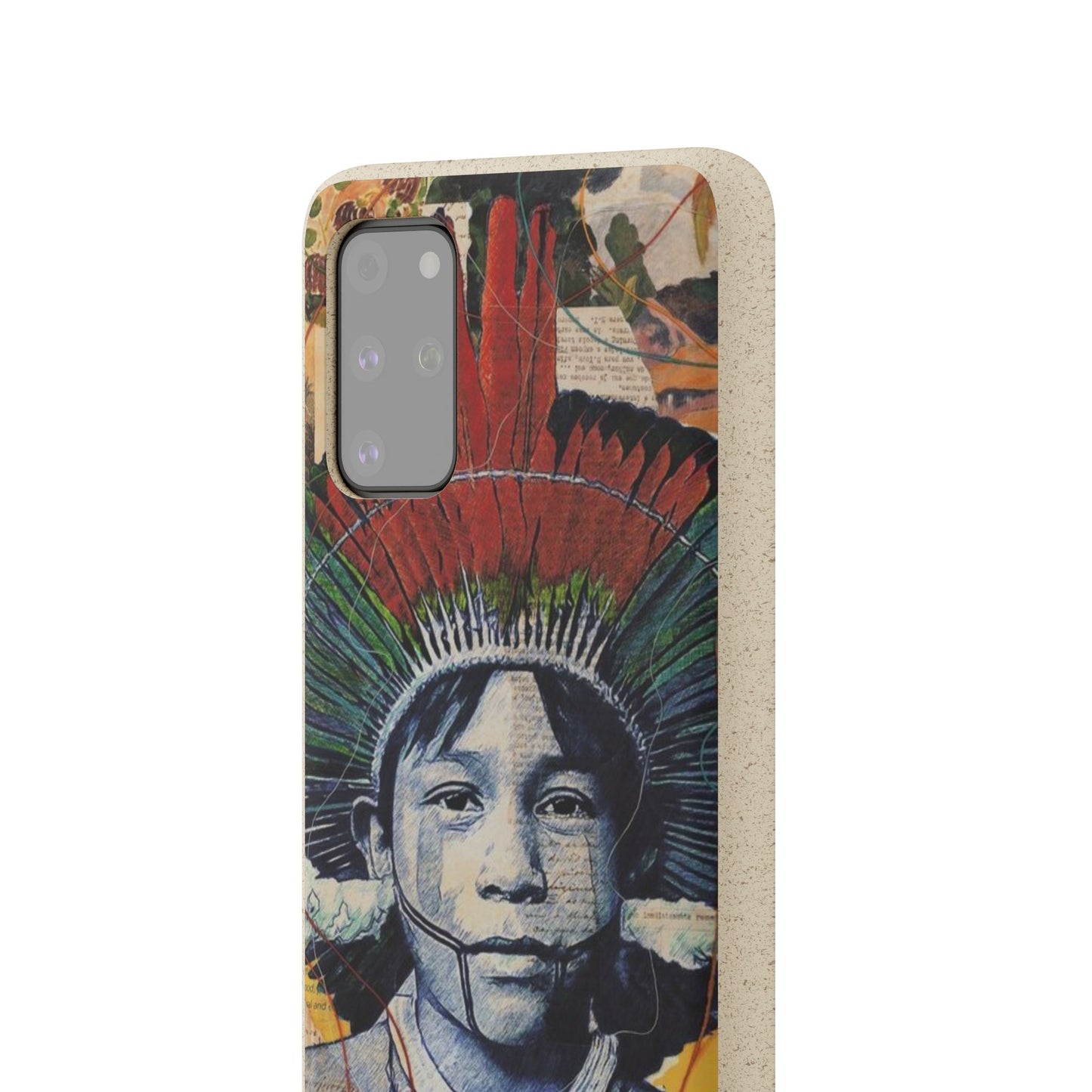 Fundas Biodegradables – collage de la Amazonía | Funda Ecológica para iPhone y Samsung