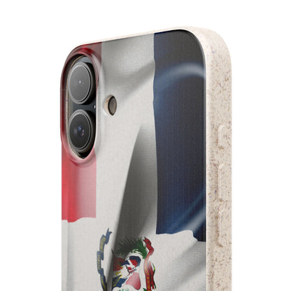 Funda Biodegradable | Bandera República Dominicana 🇩🇴 | iPhone y Samsung