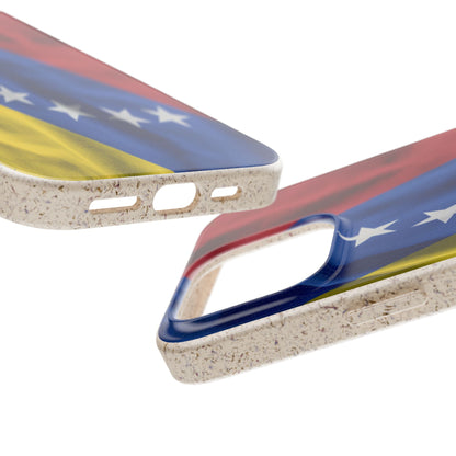 Funda Biodegradable | Bandera de Venezuela – 7 Estrellas | iPhone y Samsung