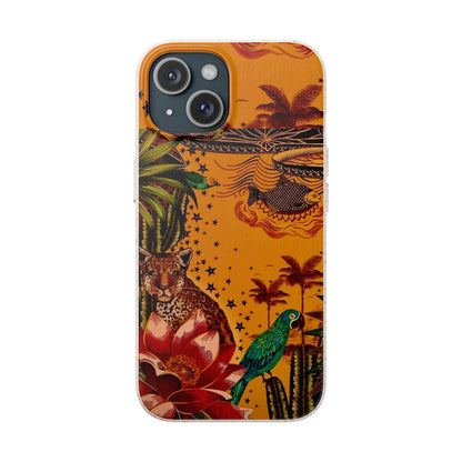 🌿 Fundas Biodegradables – Pintura de la Amazonía | Funda Ecológica para iPhone y Samsung