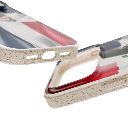 Funda Biodegradable | Bandera República Dominicana 🇩🇴 | iPhone y Samsung