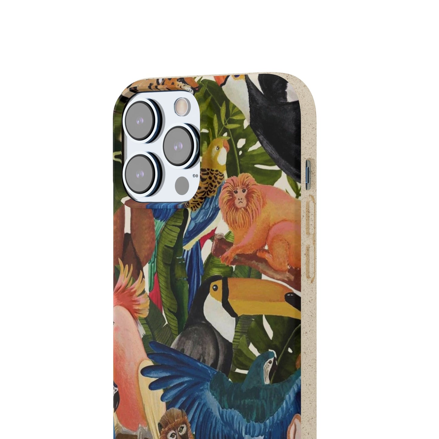 Funda Biodegradable | Pintura Aves de la Amazonía | iPhone y Samsung