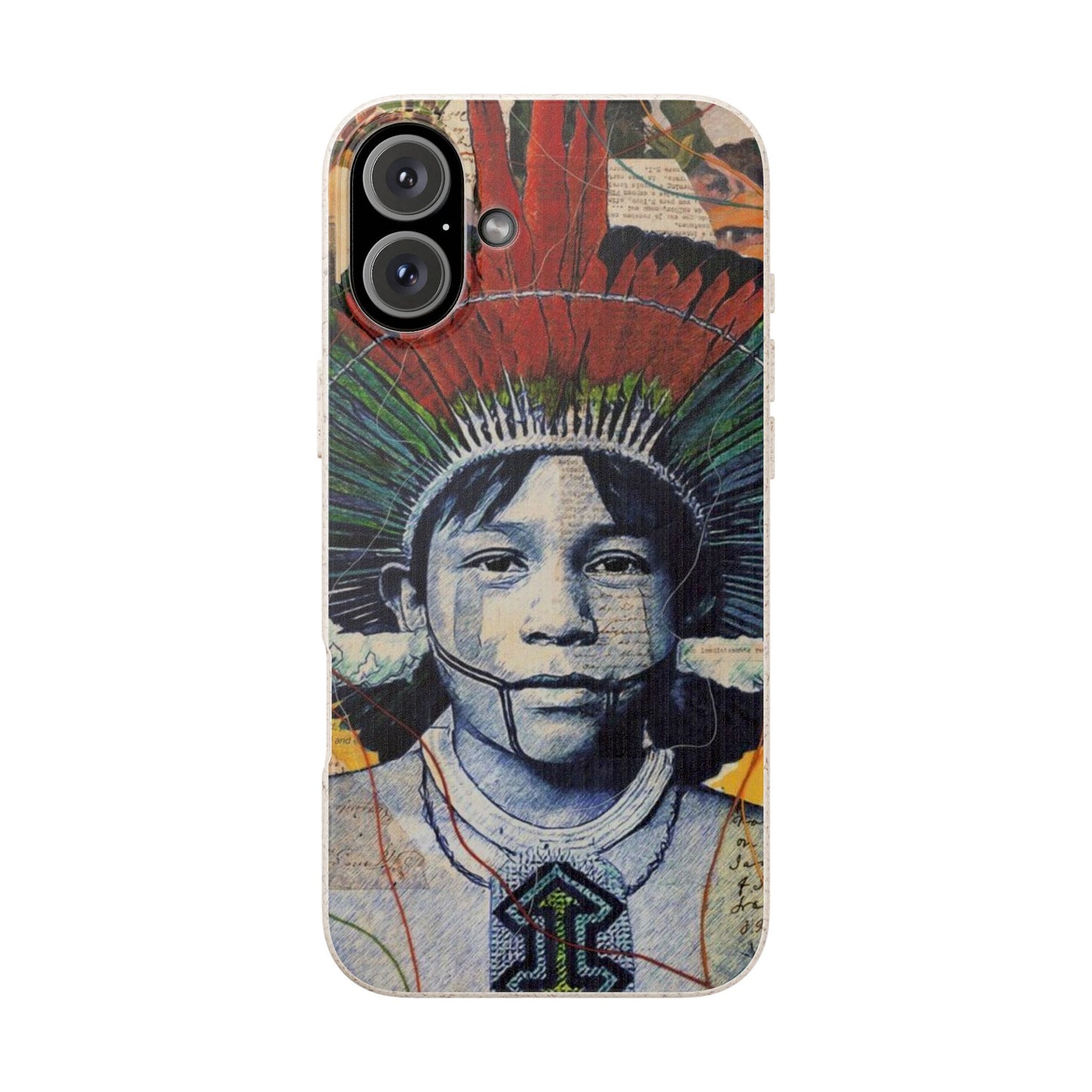 Fundas Biodegradables – collage de la Amazonía | Funda Ecológica para iPhone y Samsung