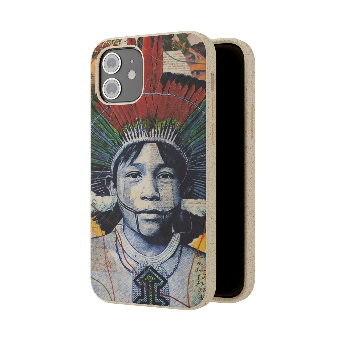 Fundas Biodegradables – collage de la Amazonía | Funda Ecológica para iPhone y Samsung