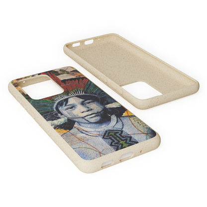 Fundas Biodegradables – collage de la Amazonía | Funda Ecológica para iPhone y Samsung