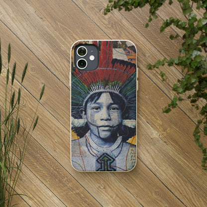 Fundas Biodegradables – collage de la Amazonía | Funda Ecológica para iPhone y Samsung