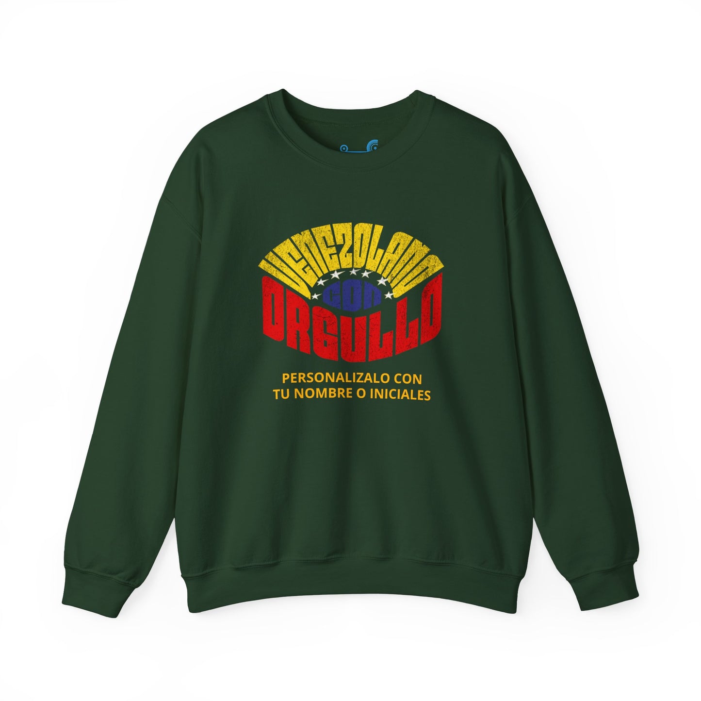 Sudadera Venezolano con Orgullo – Personalizable con tu Nombre o Iniciales