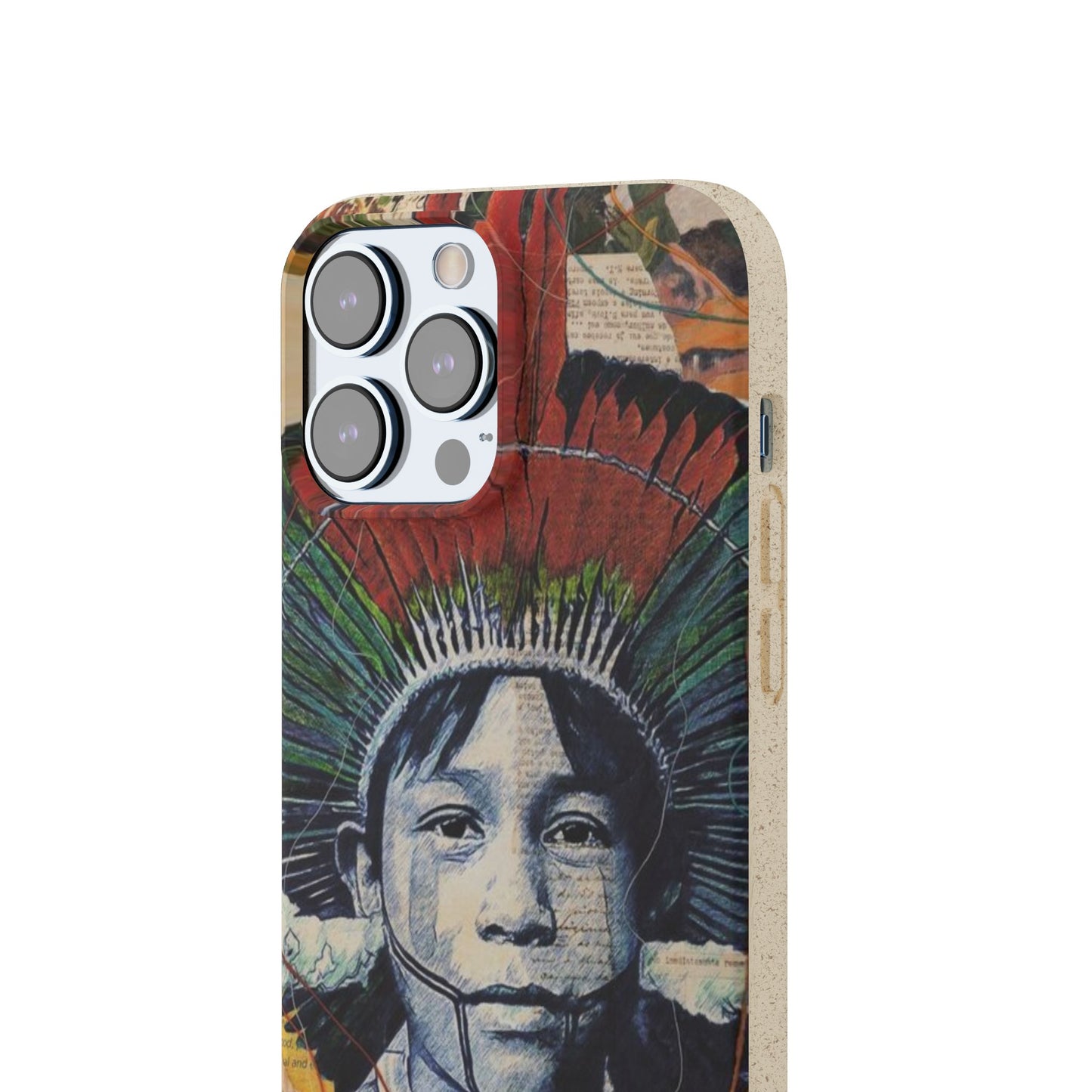 Fundas Biodegradables – collage de la Amazonía | Funda Ecológica para iPhone y Samsung
