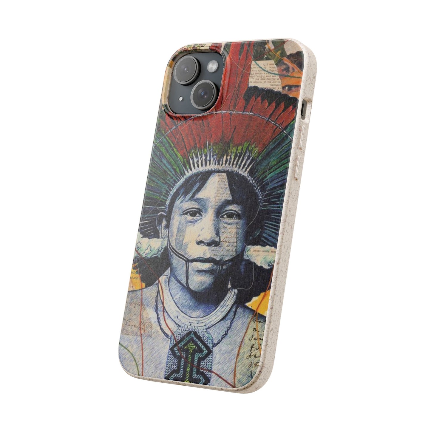Fundas Biodegradables – collage de la Amazonía | Funda Ecológica para iPhone y Samsung