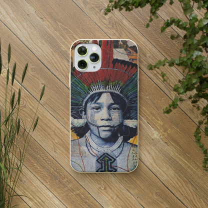 Fundas Biodegradables – collage de la Amazonía | Funda Ecológica para iPhone y Samsung