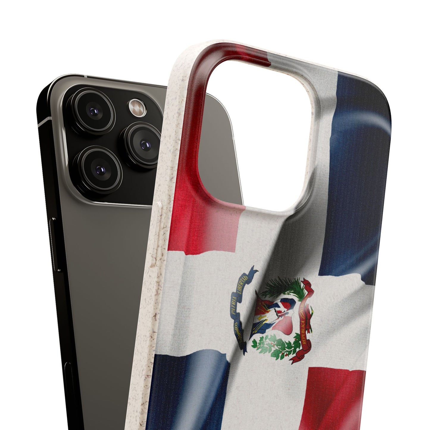 Funda Biodegradable | Bandera República Dominicana 🇩🇴 | iPhone y Samsung
