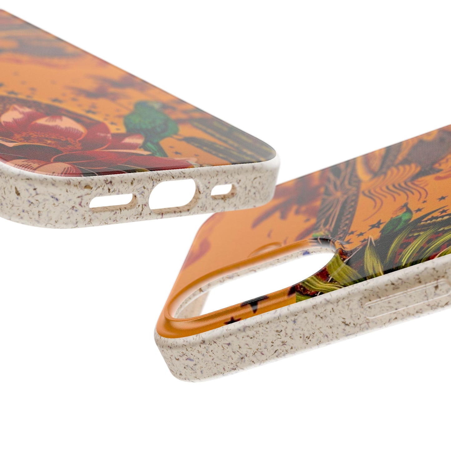 🌿 Fundas Biodegradables – Pintura de la Amazonía | Funda Ecológica para iPhone y Samsung