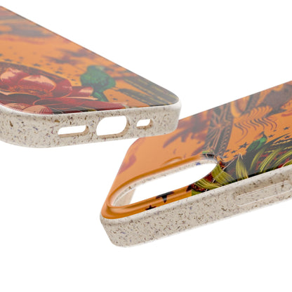 🌿 Fundas Biodegradables – Pintura de la Amazonía | Funda Ecológica para iPhone y Samsung
