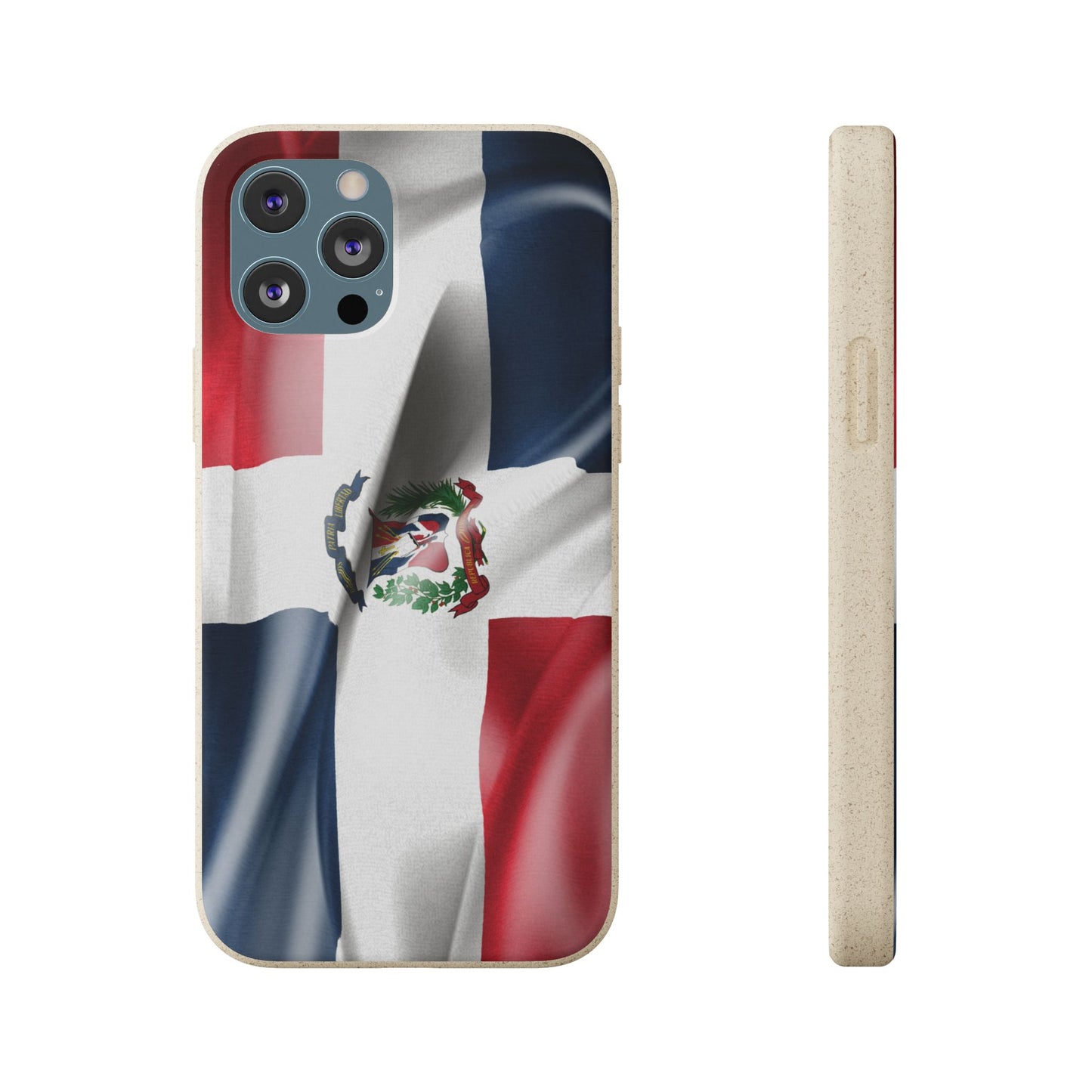 Funda Biodegradable | Bandera República Dominicana 🇩🇴 | iPhone y Samsung