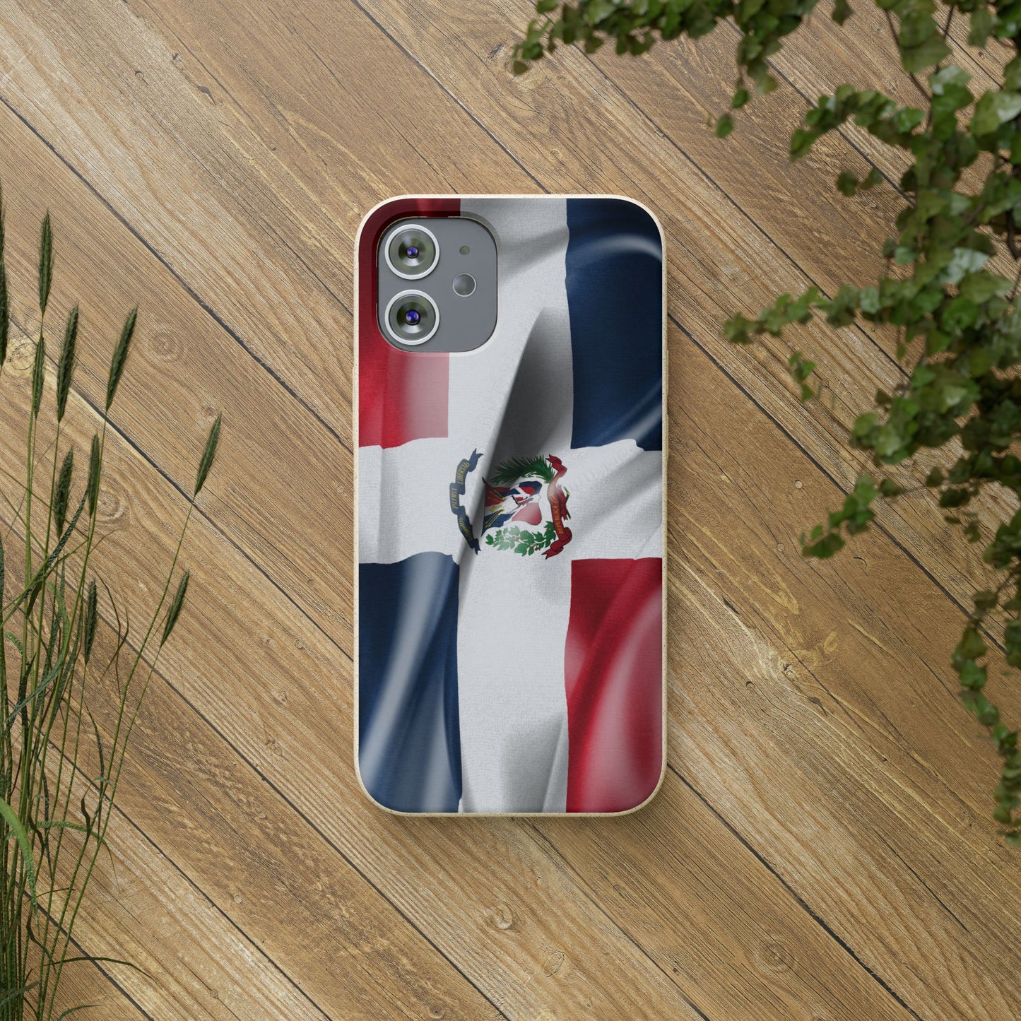 Funda Biodegradable | Bandera República Dominicana 🇩🇴 | iPhone y Samsung