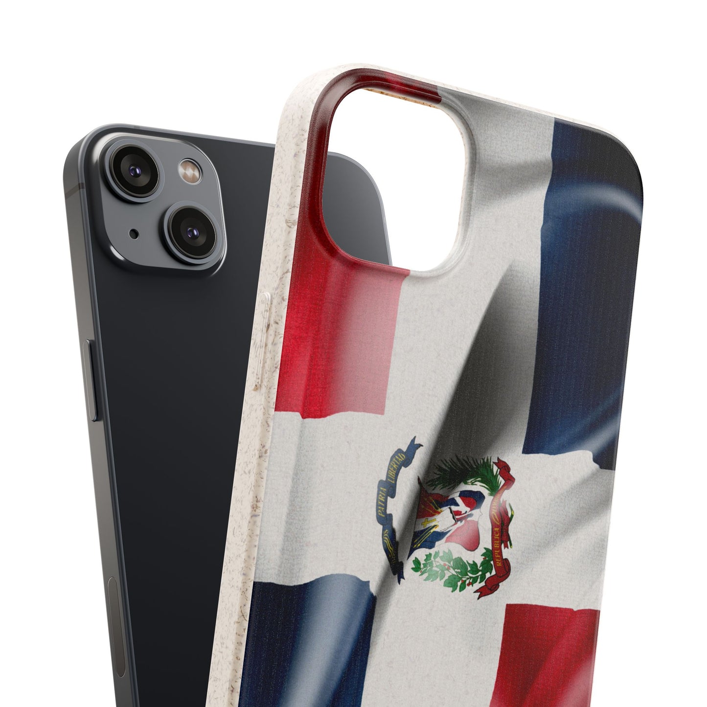 Funda Biodegradable | Bandera República Dominicana 🇩🇴 | iPhone y Samsung