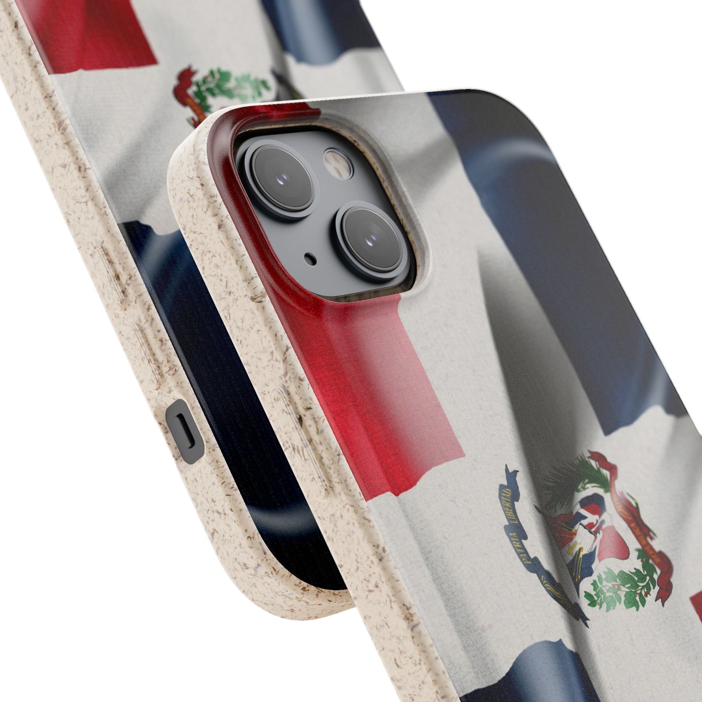 Funda Biodegradable | Bandera República Dominicana 🇩🇴 | iPhone y Samsung