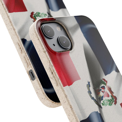 Funda Biodegradable | Bandera República Dominicana 🇩🇴 | iPhone y Samsung