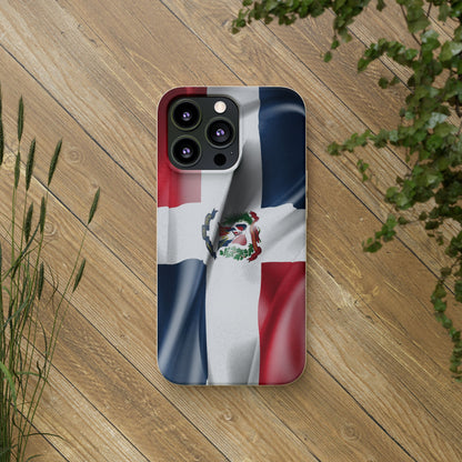 Funda Biodegradable | Bandera República Dominicana 🇩🇴 | iPhone y Samsung