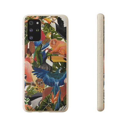 Funda Biodegradable | Pintura Aves de la Amazonía | iPhone y Samsung