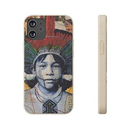 Fundas Biodegradables – collage de la Amazonía | Funda Ecológica para iPhone y Samsung