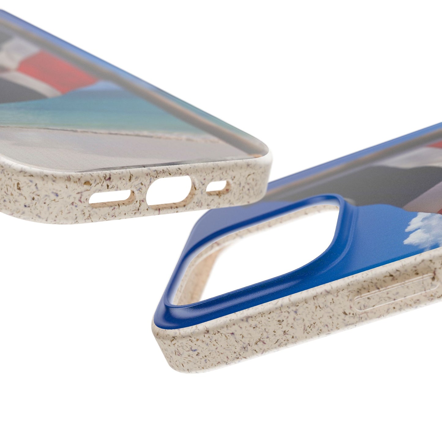 Funda Biodegradable | Bandera de RD en la Playa 🇩🇴 | iPhone y Samsung