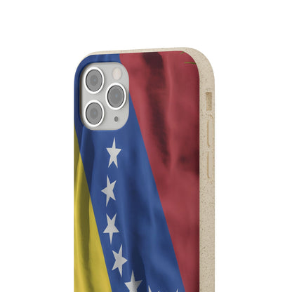 Funda Biodegradable | Bandera de Venezuela – 7 Estrellas | iPhone y Samsung