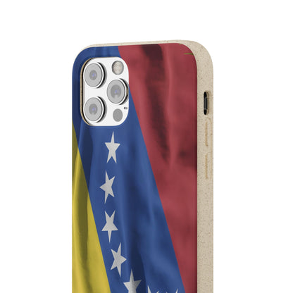 Funda Biodegradable | Bandera de Venezuela – 7 Estrellas | iPhone y Samsung