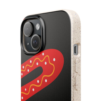 Funda de móvil biodegradable - Wiyu - "La serpiente emplumada" – Serie Amazonía