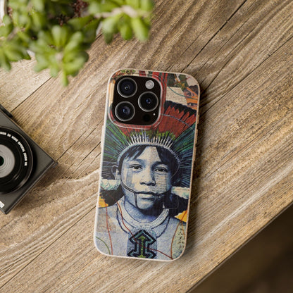 Fundas Biodegradables – collage de la Amazonía | Funda Ecológica para iPhone y Samsung