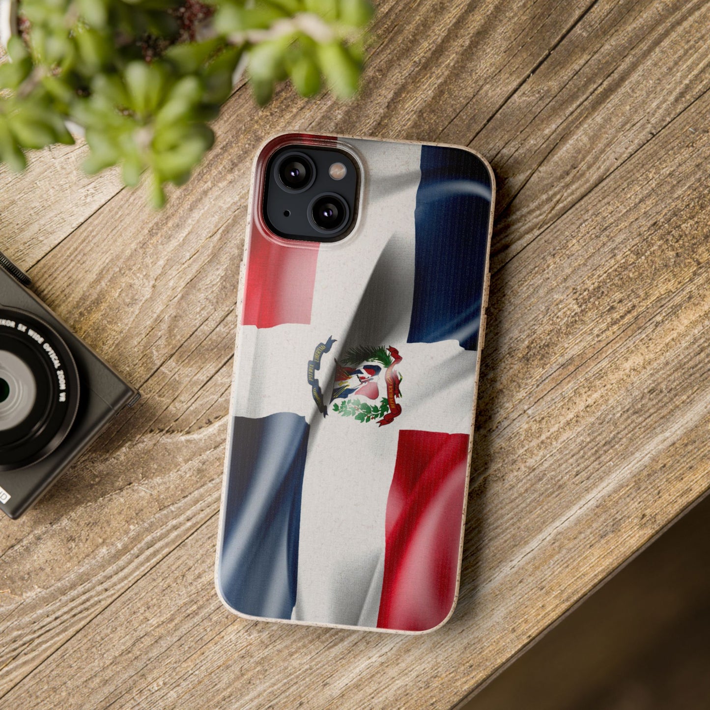 Funda Biodegradable | Bandera República Dominicana 🇩🇴 | iPhone y Samsung