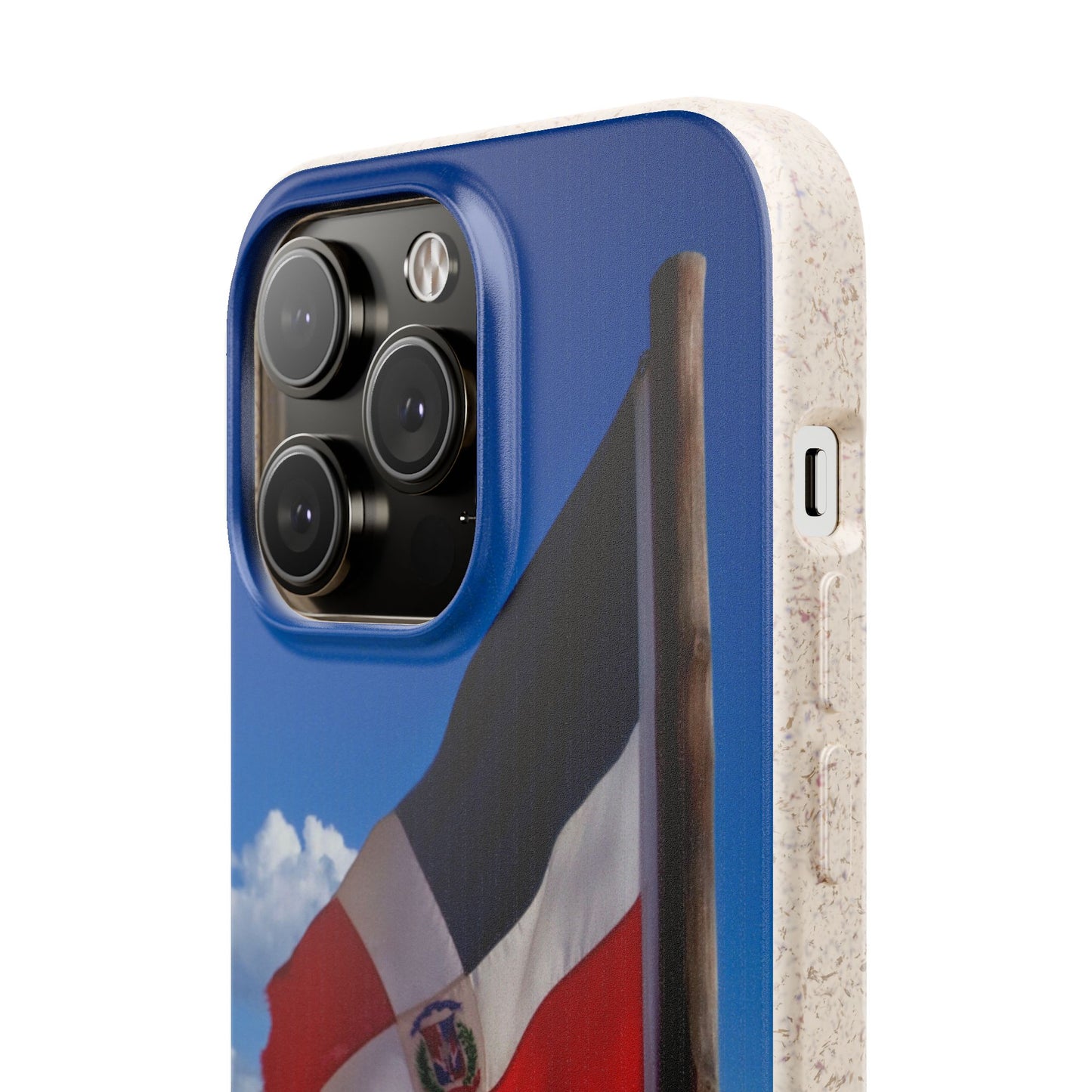 Funda Biodegradable | Bandera de RD en la Playa 🇩🇴 | iPhone y Samsung