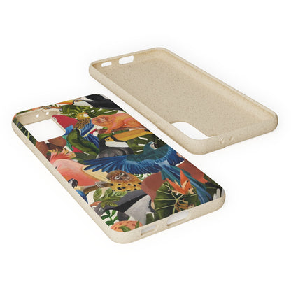 Funda Biodegradable | Pintura Aves de la Amazonía | iPhone y Samsung