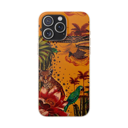 🌿 Fundas Biodegradables – Pintura de la Amazonía | Funda Ecológica para iPhone y Samsung
