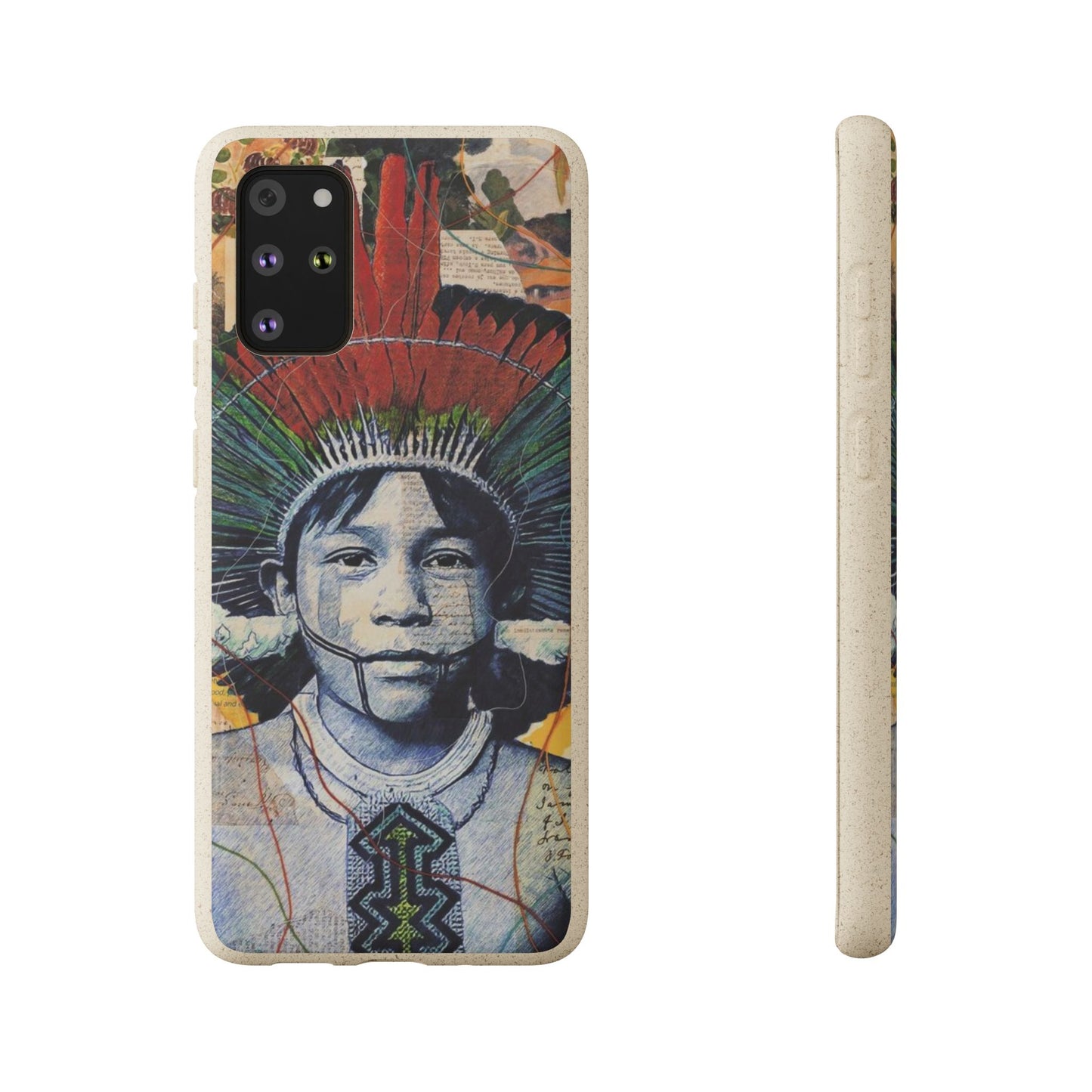 Fundas Biodegradables – collage de la Amazonía | Funda Ecológica para iPhone y Samsung