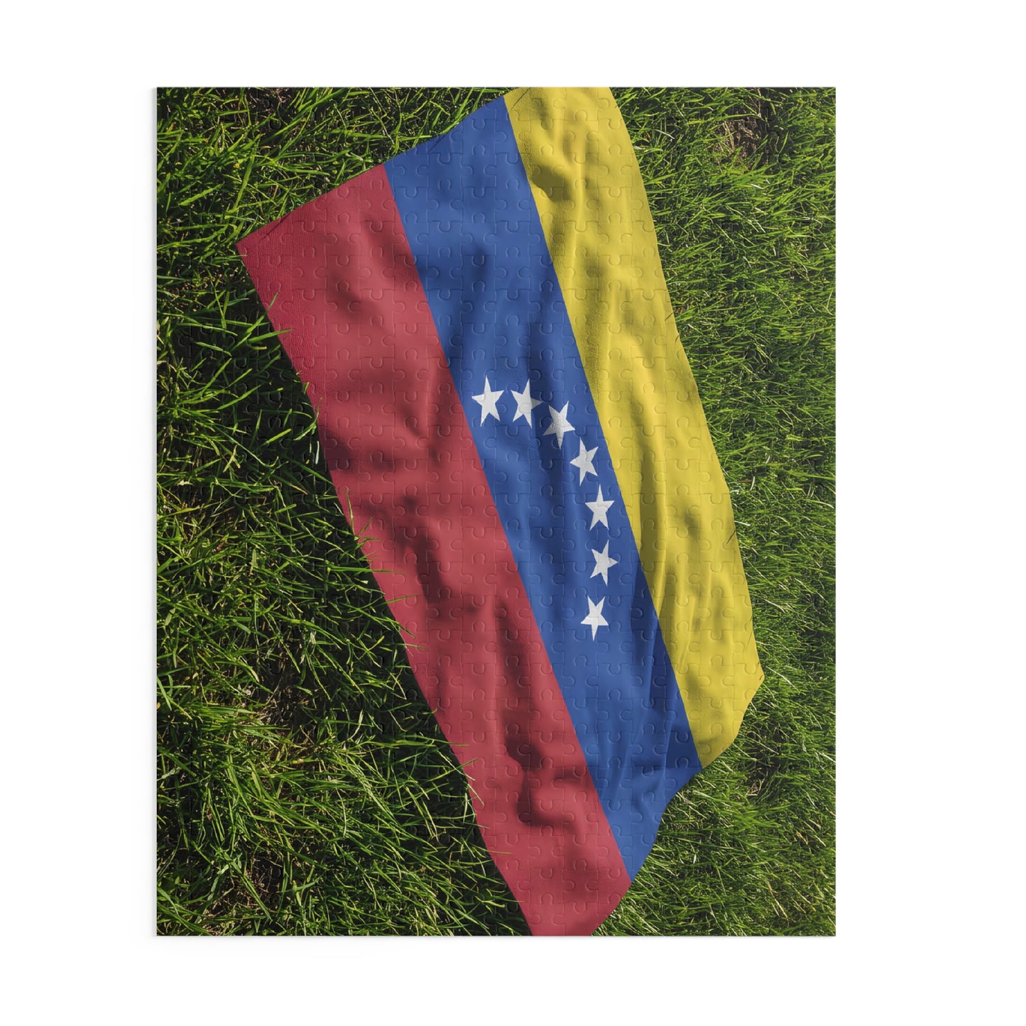 🧩 Rompecabezas Bandera de Venezuela | Puzzle "Seremos Libres" (120, 252 o 500 Piezas)